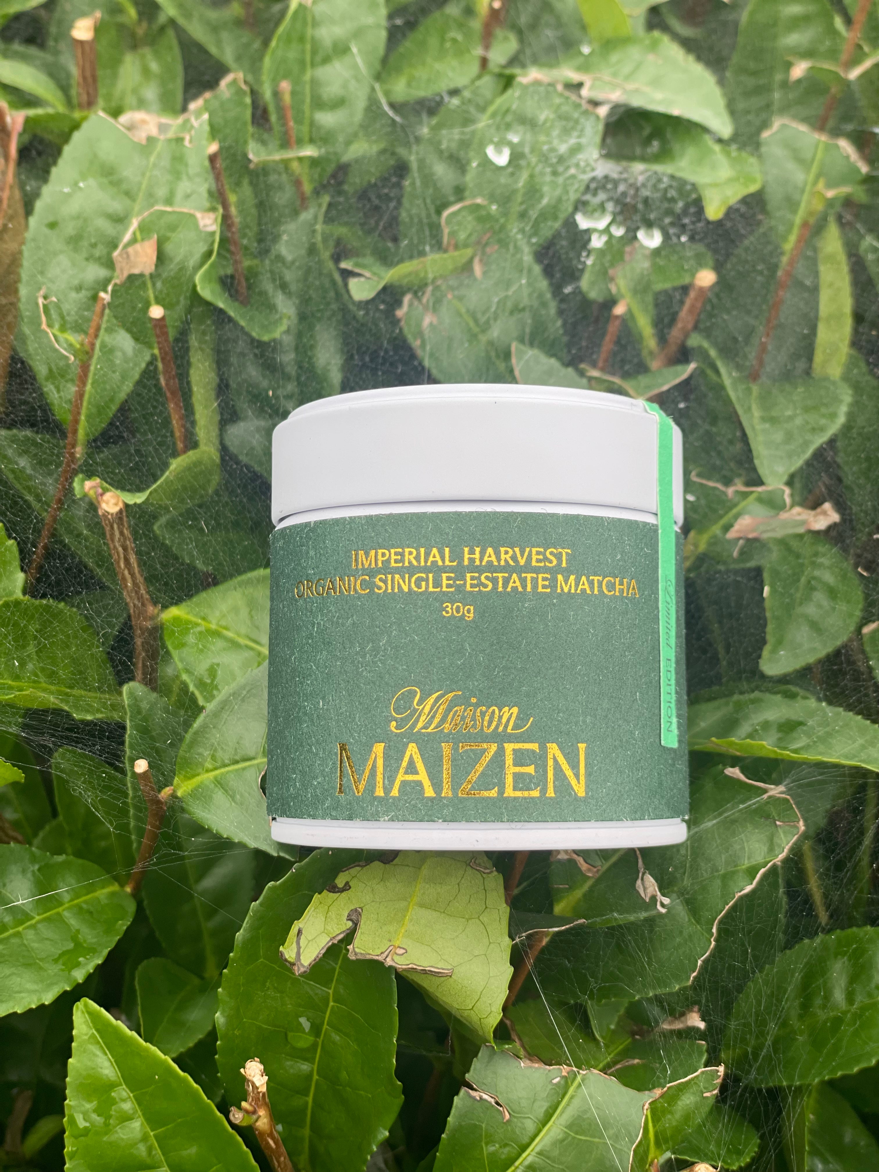 Maison Maizen Imperial Harvest, Single-Estate Organic Matcha, 30G