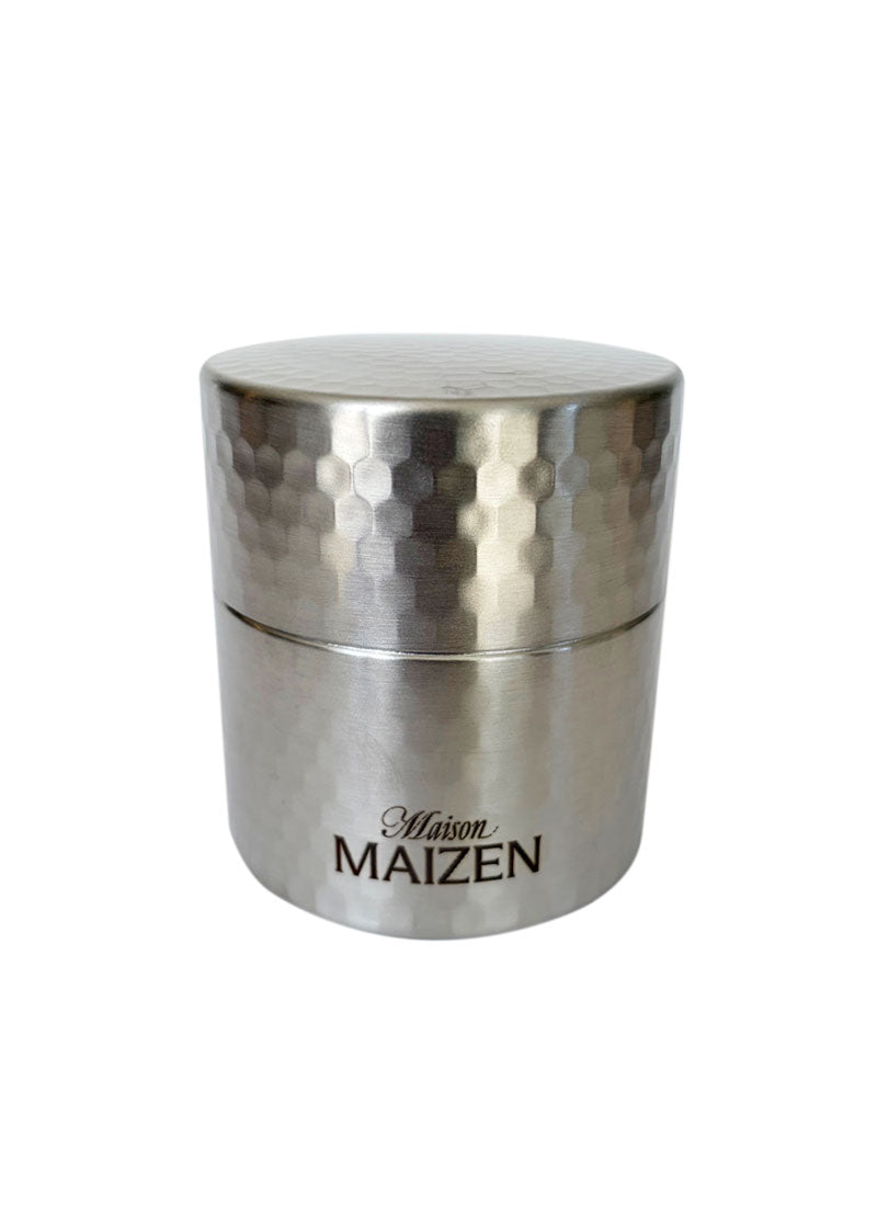 Maison Maizen Tsubame Hammered Matcha Canister