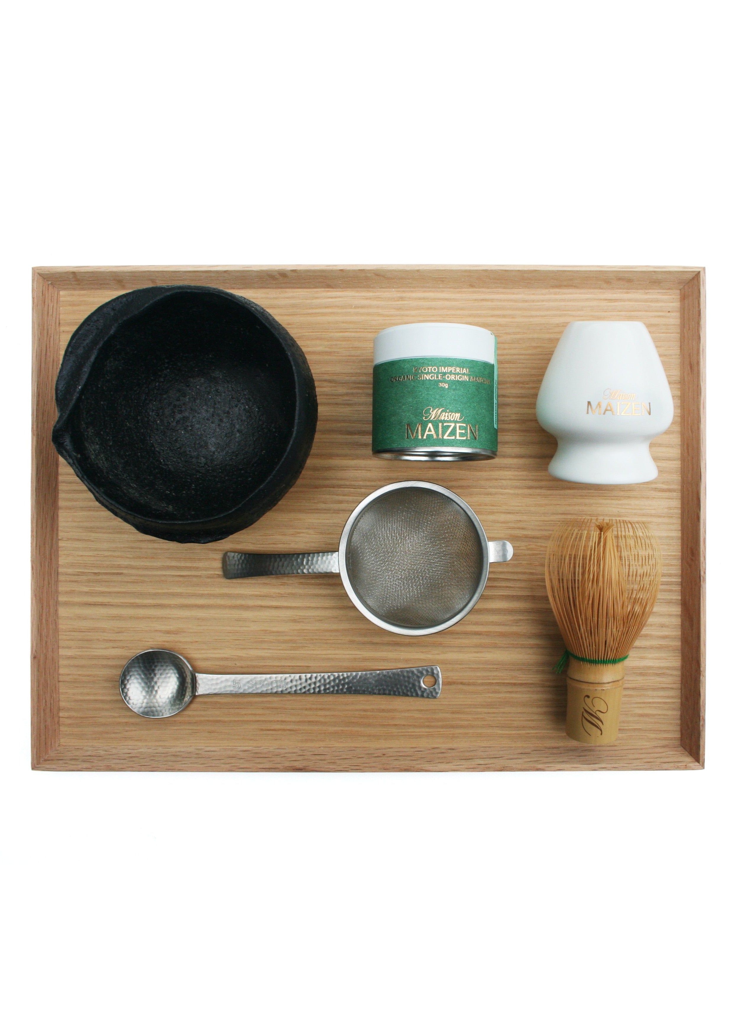 Maison Maizen Luxury Matcha Gift Set, Black