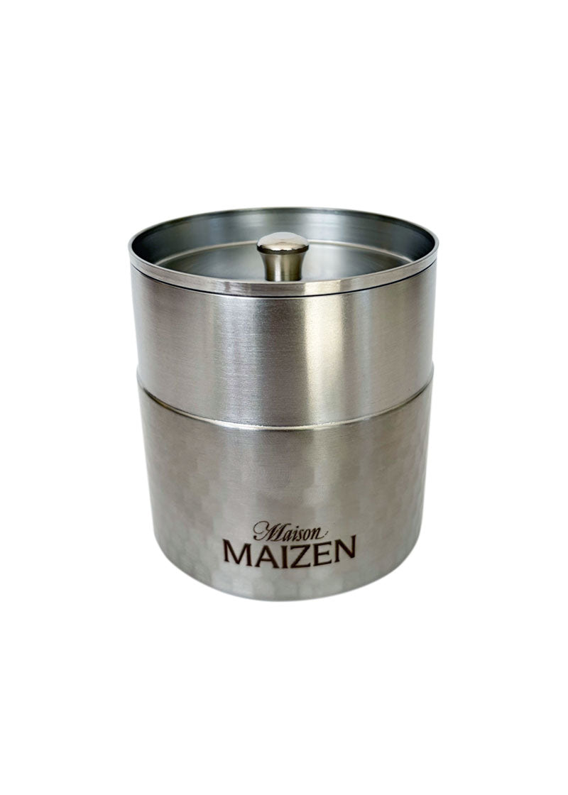 Maison Maizen Tsubame Hammered Matcha Canister