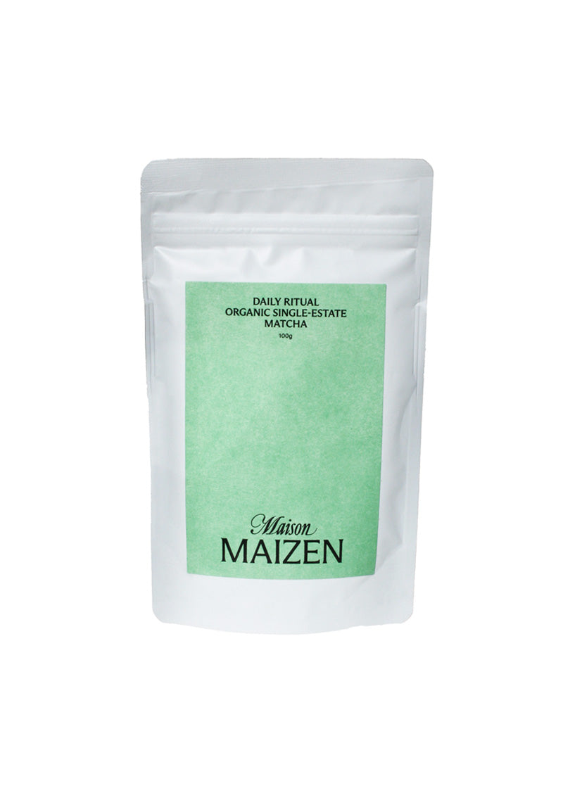 Maison Maizen Daily Ritual, Single-Estate Organic Matcha, 100G