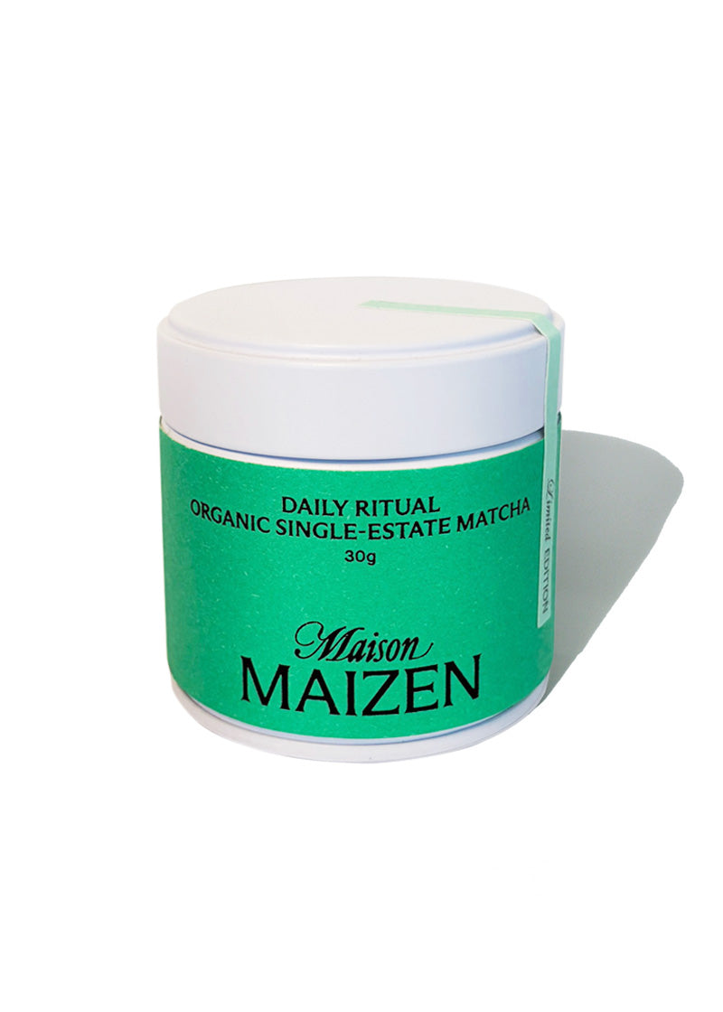 Maison Maizen Daily Ritual, Single-Estate Organic Matcha, 30G